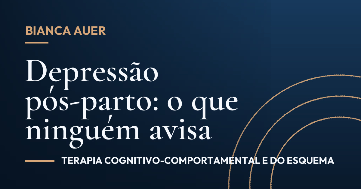 Depressão pós-parto: o que ninguém avisa